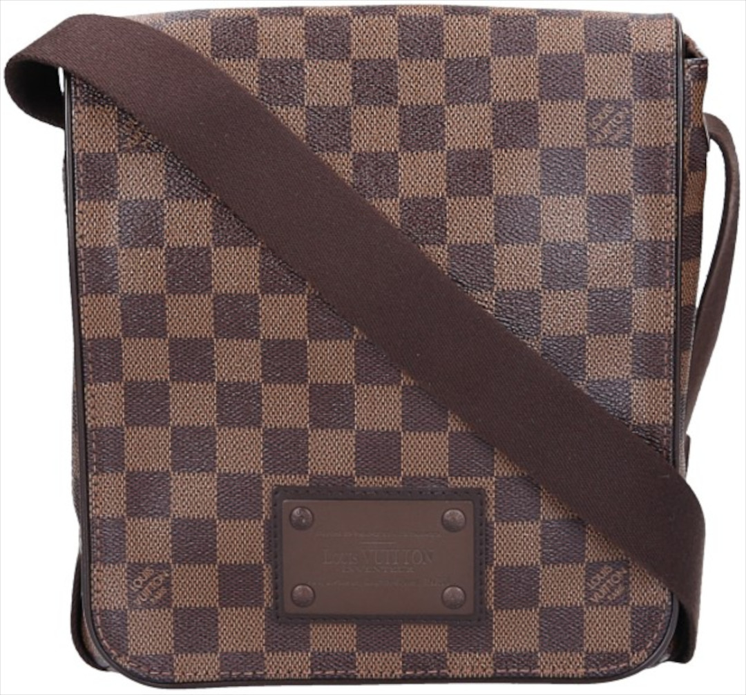 LOUIS VUITTON BROOKLYN PM UMHÄNGETASCHE AUS DAMIER EBENE CANVAS (N51210)