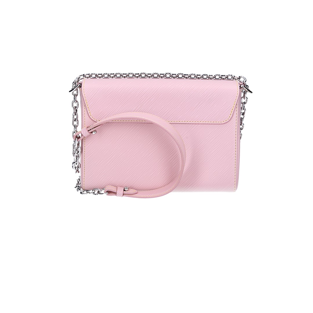 LOUIS VUITTON TWIST MM HANDTASCHE AUS EPI LEDER IN ROSE BALLERINE (M50380)