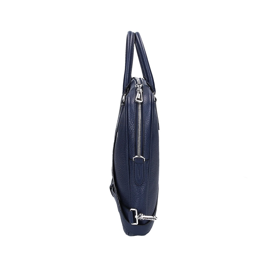 48350-Bally-Aktentasche-Blau_2D_0003 BALLY STAZ BUSINESS TASCHE AUS LEDER IN BLAU MIT SCHULTERRIEMEN