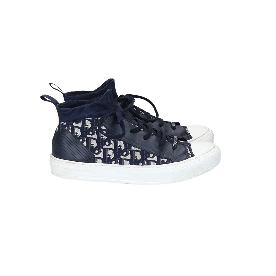 DIOR WALK'N'DIOR SNEAKER SCHUHE AUS DIOR OBLIQUE FUNKTIONS-MESH & KALBSLEDER GR. 41