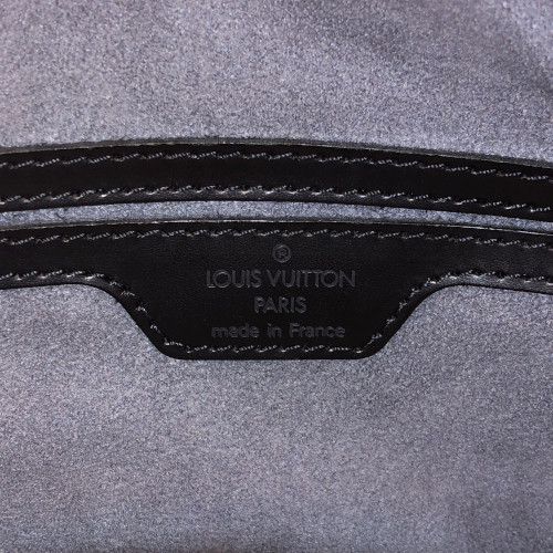 LOUIS VUITTON SOUFFLOT HENKELTASCHE AUS EPI LEDER IN KOURIL SCHWARZ (M52222)