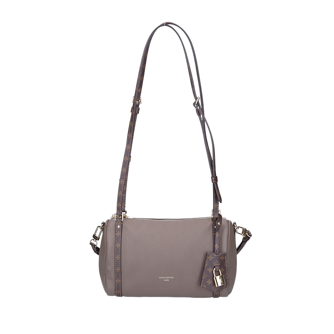 LOUIS VUITTON EXPRESS PM HANDTASCHE AUS KALBSLEDER UND MONOGRAM CANVAS IN SMOKE (M26360)