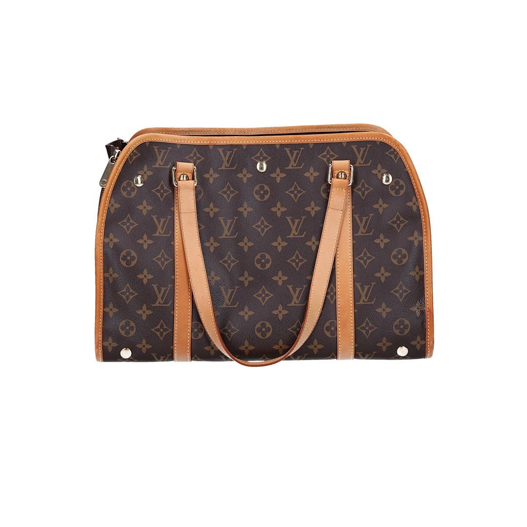 LOUIS VUITTON SAC BAXTER GM HUNDETRAGETASCHE AUS MONOGRAM CANVAS (M42028)