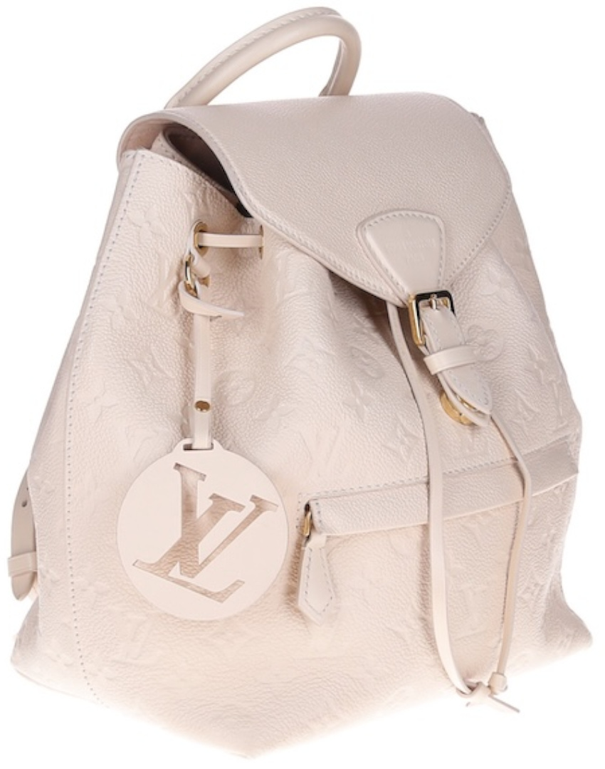 LOUIS VUITTON MONTSOURIS RUCKSACK AUS MONOGRAM EMPREINTE LEDER IN CREME (M45397) LOUIS VUITTON MONTSOURIS RUCKSACK AUS MONOGRAM EMPREINTE LEDER IN CREME (M45397)