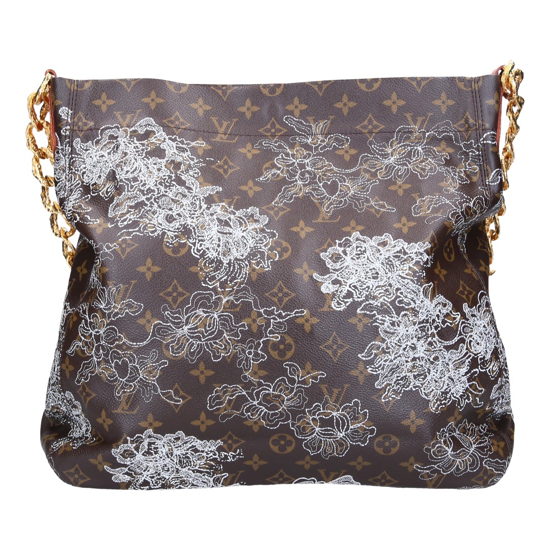 LOUIS VUITTON FERSEN GM HANDTASCHE AUS MONOGRAM DENTELLE CANVAS