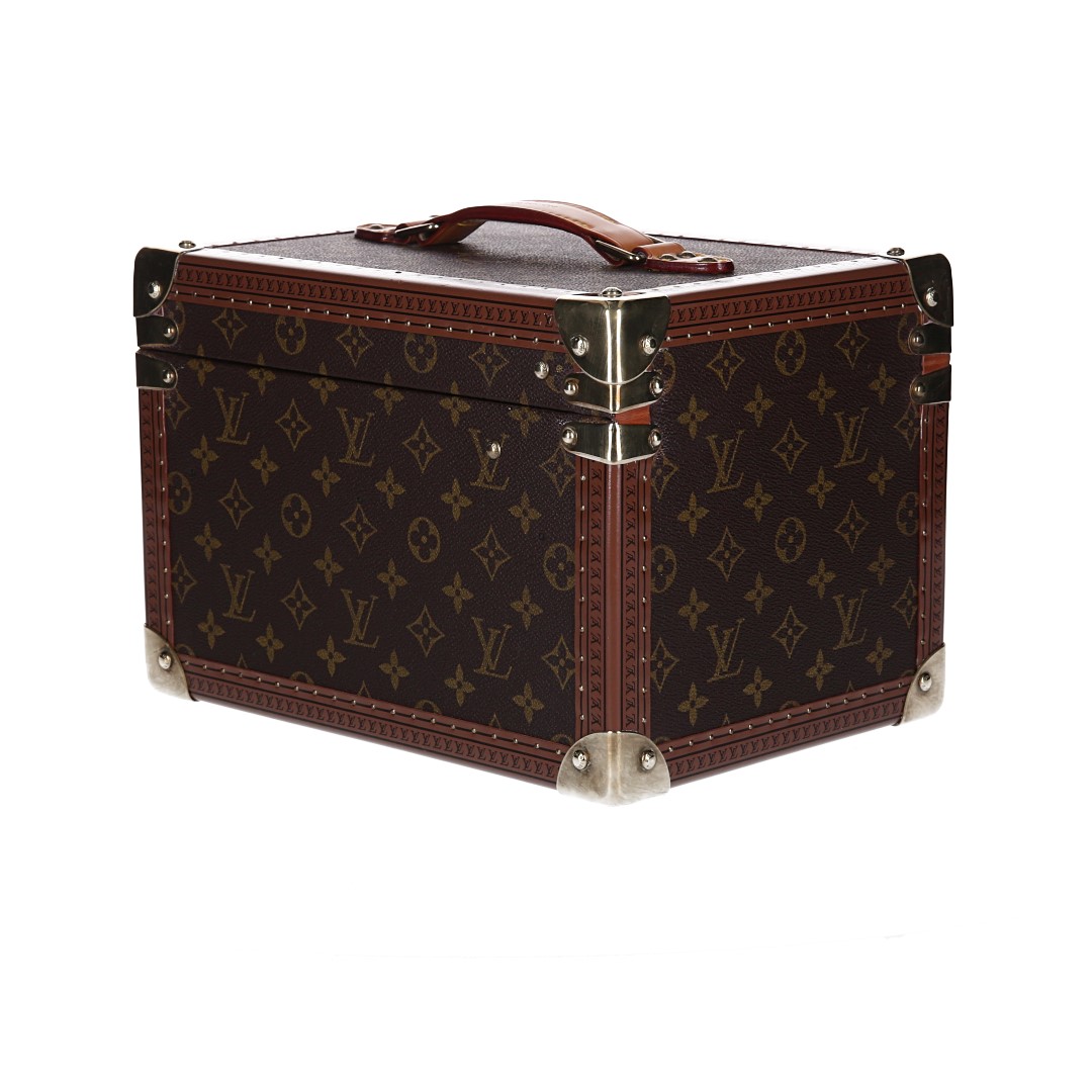 LOUIS VUITTON BOÎTE FLACONS BEAUTY-CASE AUS MONOGRAM CANVAS IN VUITTONITE (M21828)