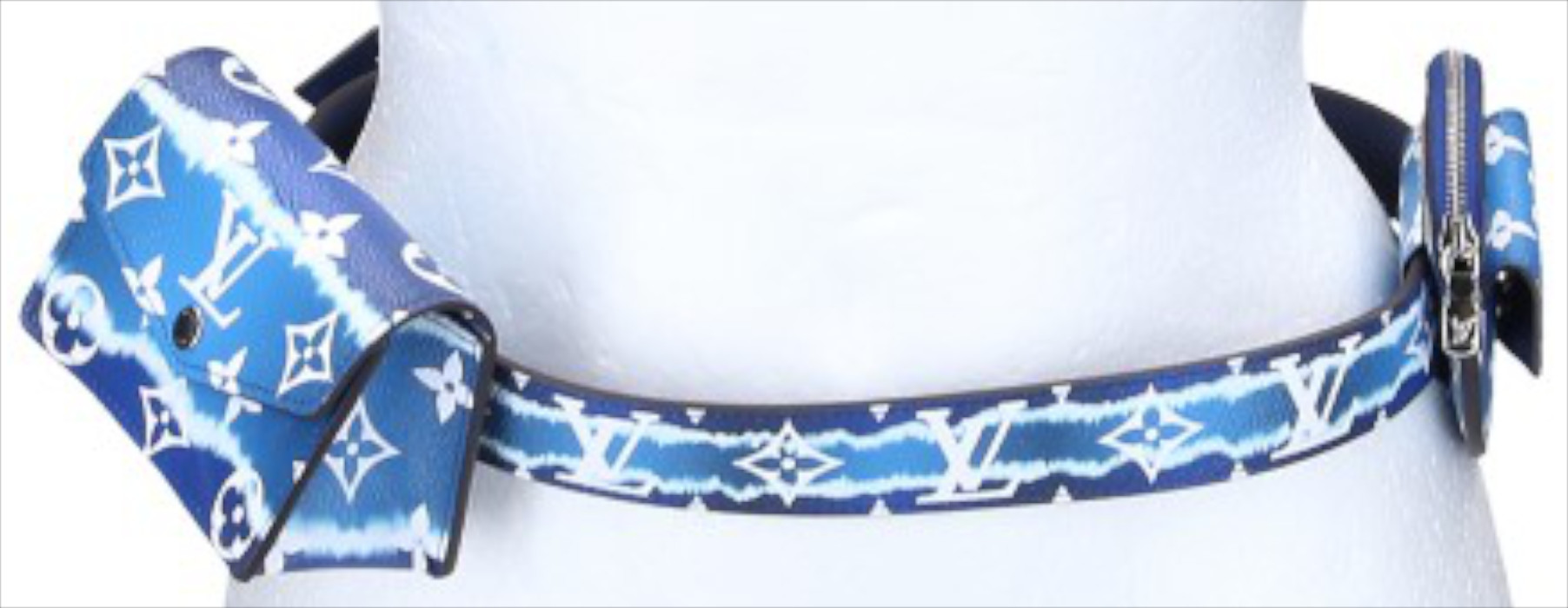 45381-Louis-Vuitton-G-rtel_2D_0010 LOUIS VUITTON DAILY MULTI POCKET GÜRTELTASCHE AUS MONOGRAM ESCALE CANVAS (M0253W)