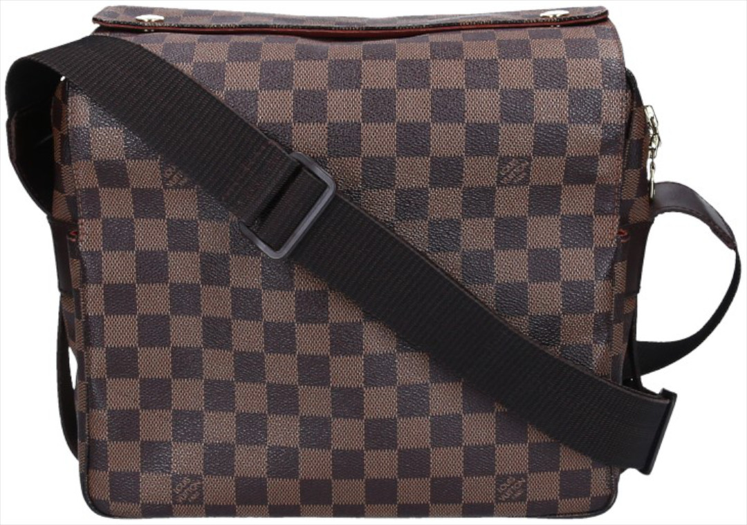 LOUIS VUITTON NAVIGLIO UMHÄNGETASCHE AUS DAMIER EBENE CANVAS (N45255)