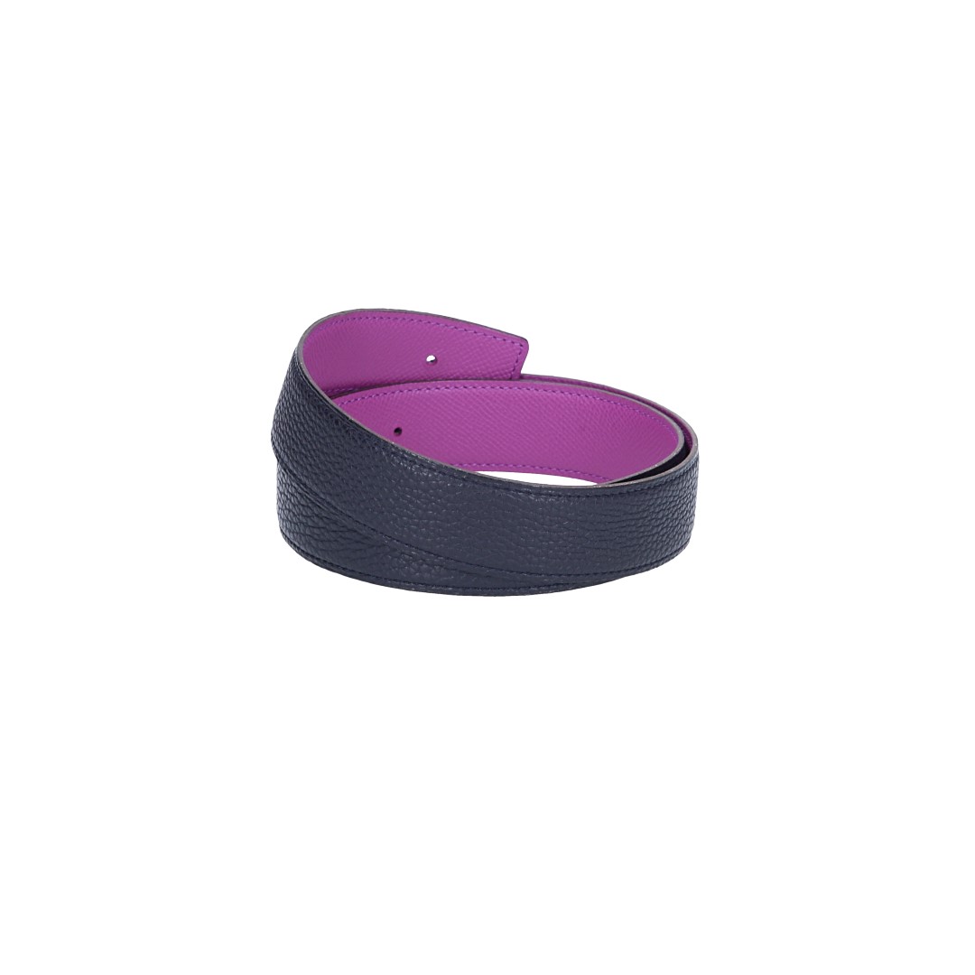HERMÈS REVERSIBLE BELT 38 MM MADE OF LEATHER SIZE 90