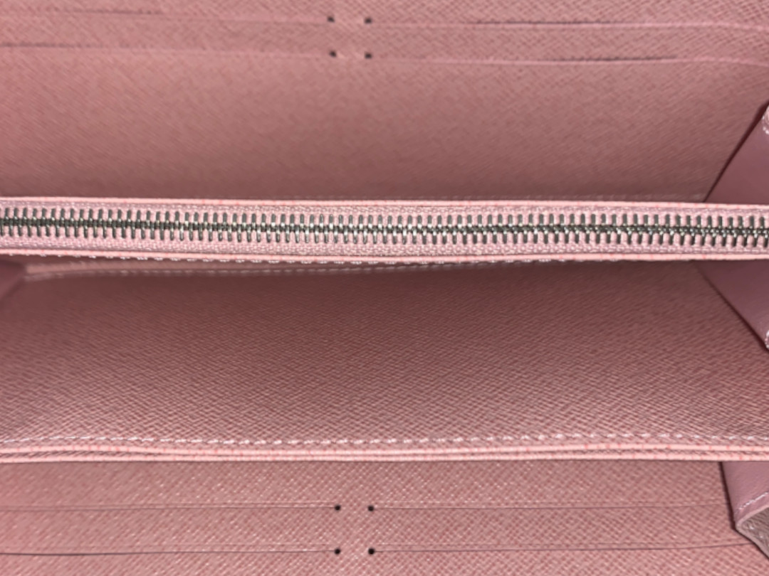 LOUIS VUITTON GELDBÖRSE 'ZIPPY' AUS EPI LEDER IN ROSE BALLERINA (M41740)
