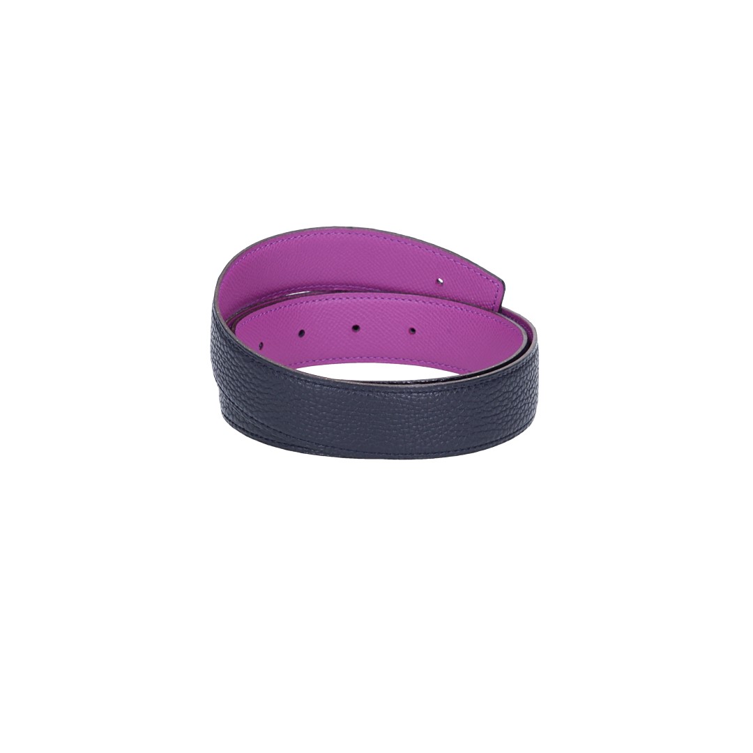 HERMÈS REVERSIBLE BELT 38 MM MADE OF LEATHER SIZE 90