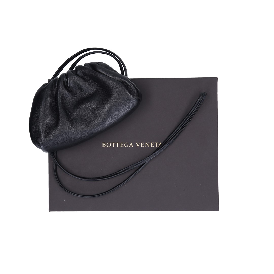 BOTTEGA VENETA GELDBÖRSE AUS NAPPA-LEDER IN SCHWARZ
