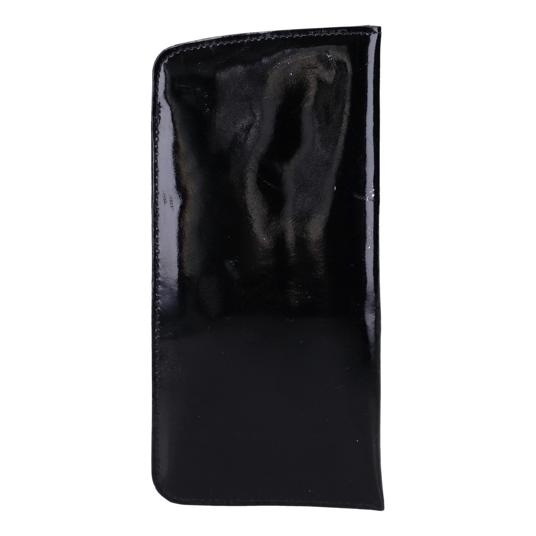 41604-Chanel-Etui_2D_0002 CHANEL ETUI FÜR LESE-ODER SONNENBRILLEN AUS LACKLEDER IN SCHWARZ