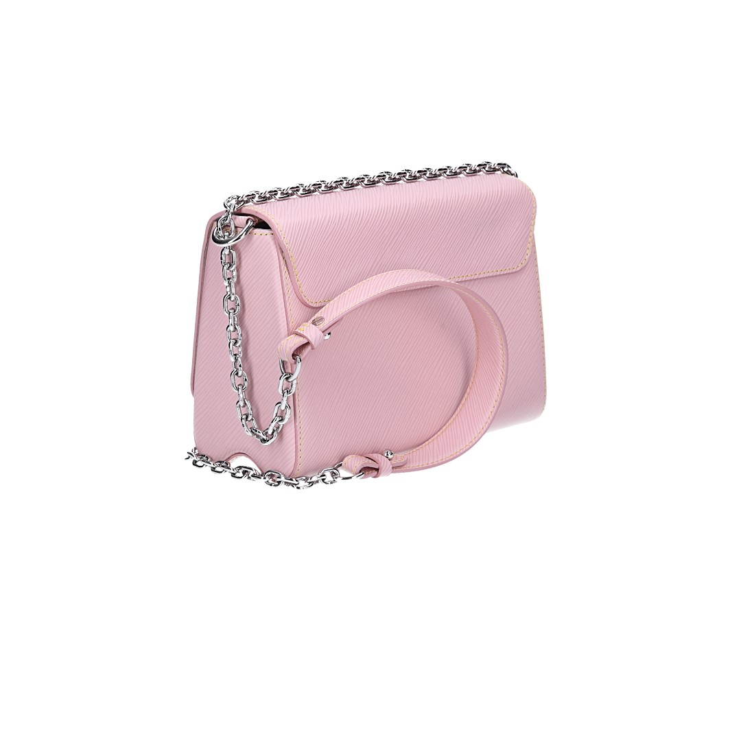 LOUIS VUITTON TWIST MM HANDTASCHE AUS EPI LEDER IN ROSE BALLERINE (M50380)