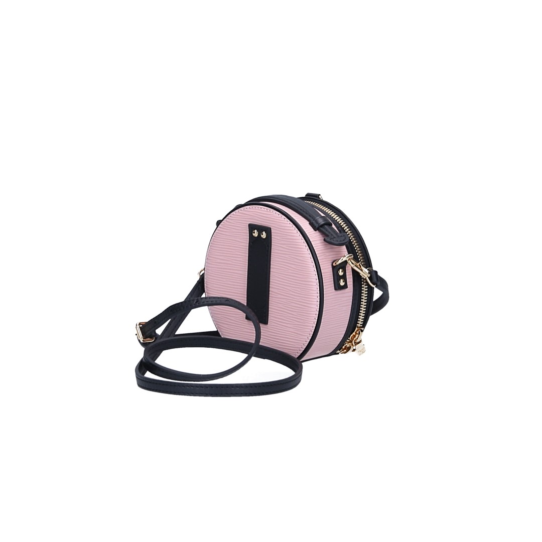 LOUIS VUITTON MINI BOÎTE CHAPEAU HANDTASCHE AUS EPI LEDER IN ROSE BALLERINE (R96000)