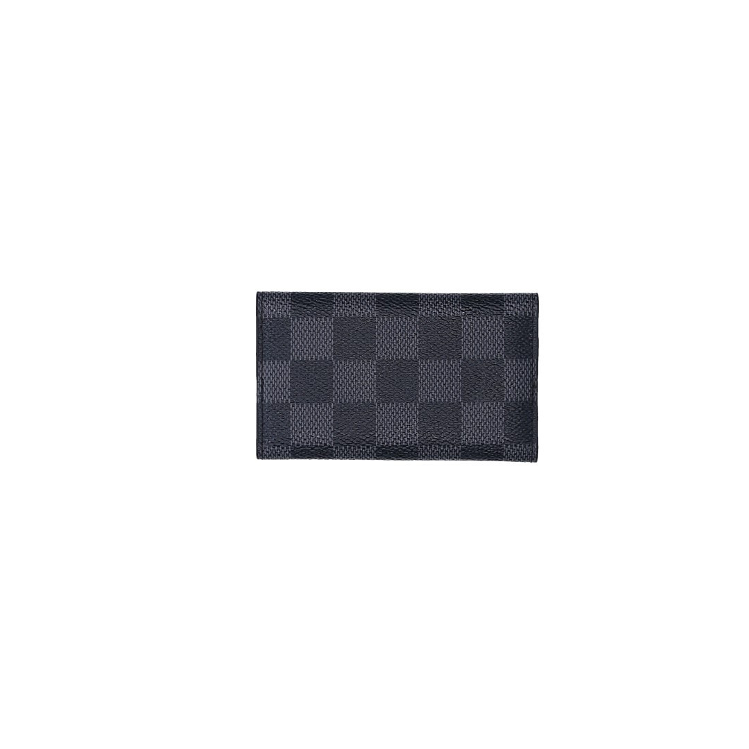 LOUIS VUITTON ETUI FÜR MANSCHETTENKNÖPFE AUS DAMIER GRAPHITE CANVAS