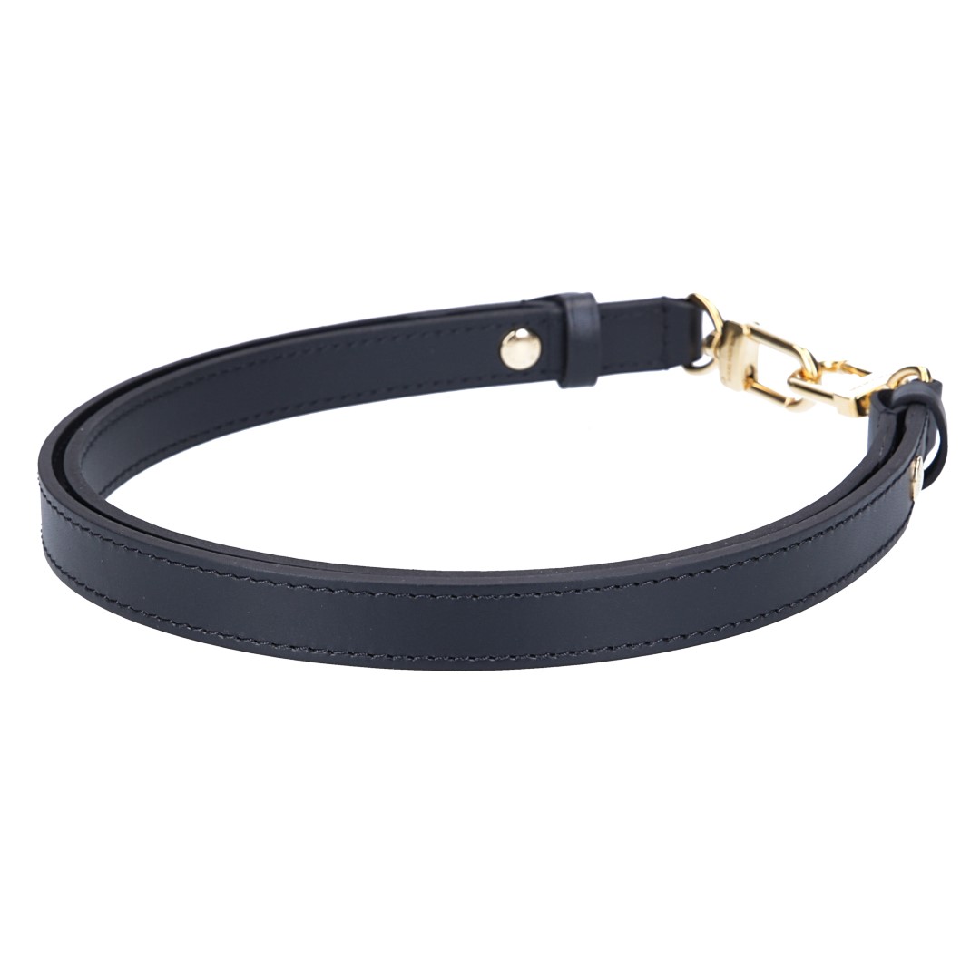 48917-Louis-Vuitton-Schulterriemen_2D_0006 LOUIS VUITTON SCHULTERRIEMEN AUS RINDSLEDER IN SCHWARZ MIT GHW