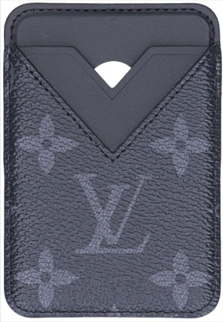 LOUIS VUITTON MAGNET KARTENETUI AUS MONOGRAM ECLIPSE CANVAS (M12602)