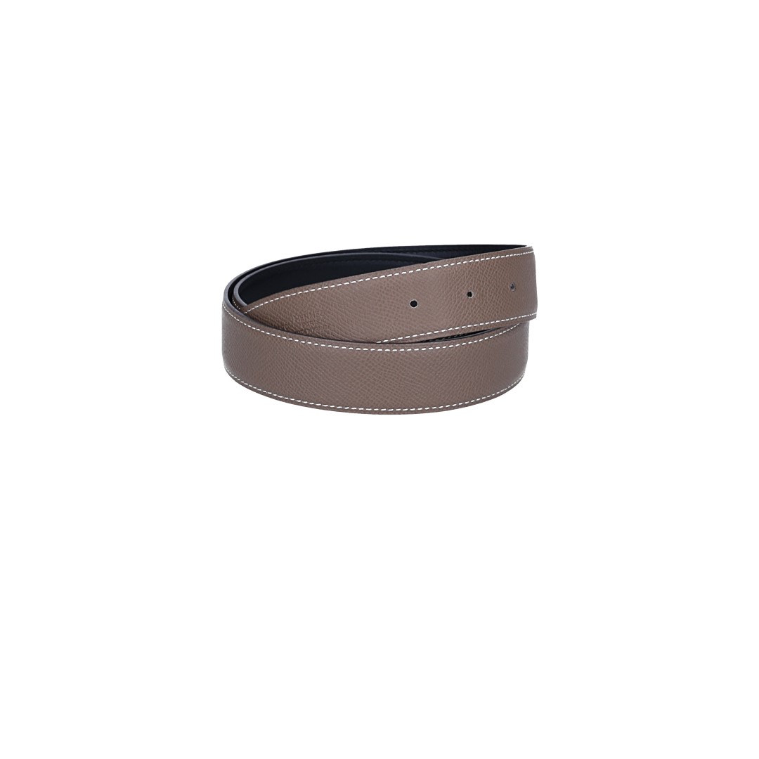 HERMÈS REVERSIBLE BELT 38 MM MADE OF LEATHER SIZE 90
