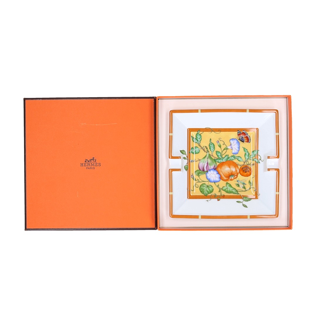 47939-Hermes-Teller_2D_0006 HERMÈS ASCHENBECHER AUS PORZELLAN 'LA SIESTA`