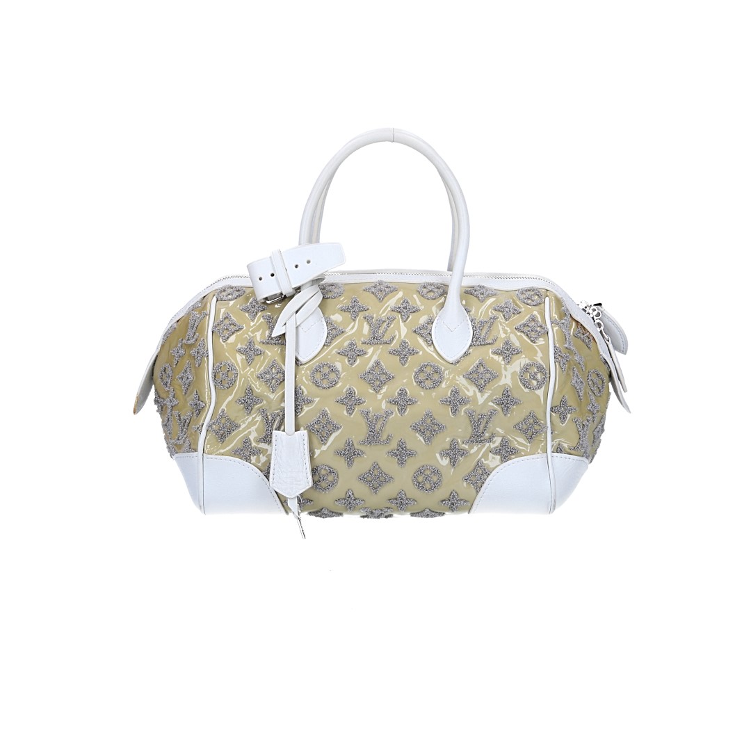 LOUIS VUITTON SPEEDY ROUND HENKELTASCHE AUS MONOGRAM SORBETTO