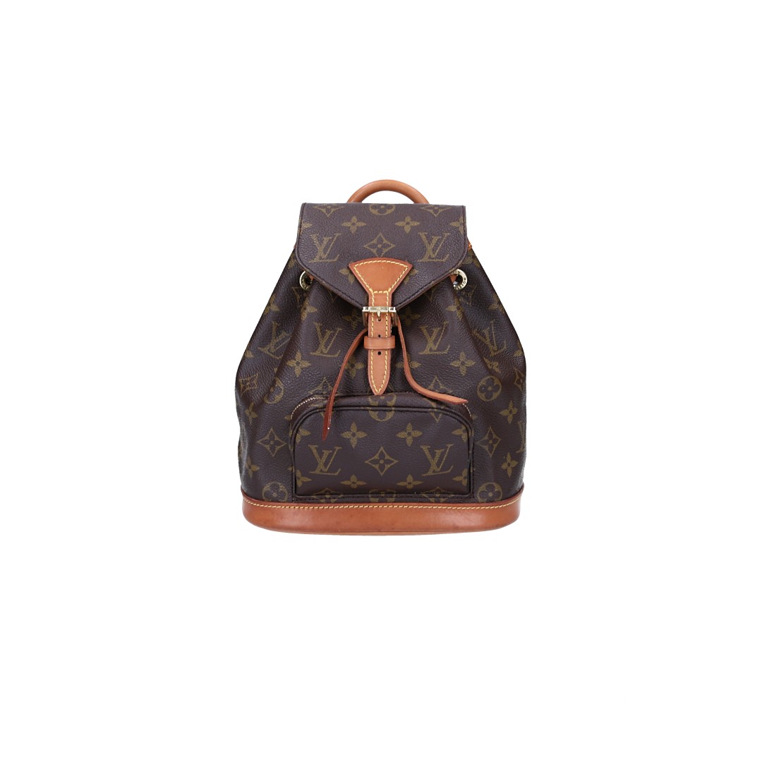 50079-LouisVuitton-MiniRucksack-Monogram_2D_0001 LOUIS VUITTON MONTSOURIS MINI RUCKSACK AUS MONOGRAM CANVAS (M51137)