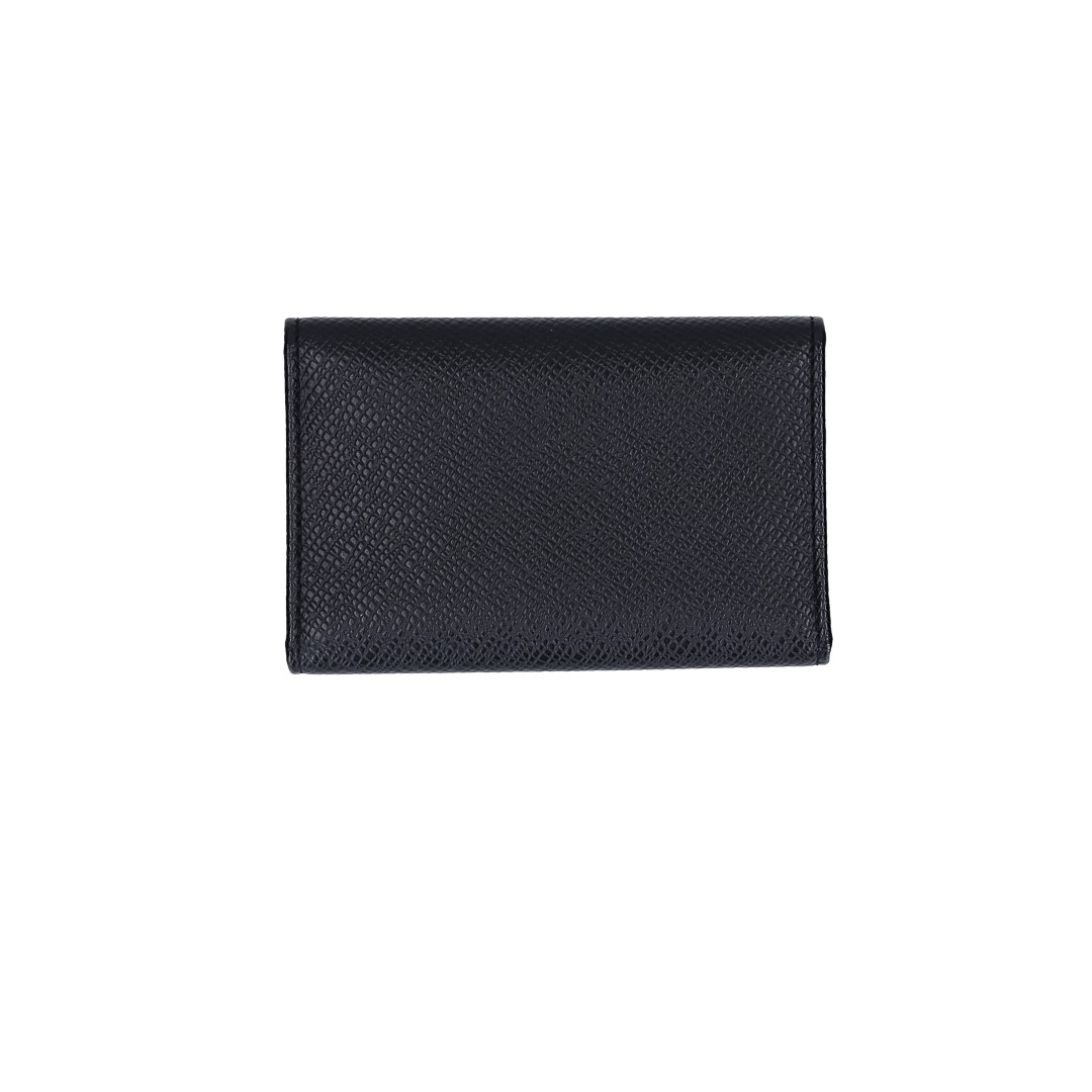 LOUIS VUITTON MULTICLES 6 KEY HOLDER CASE IN TAIGA LEATHER IN BLACK (M30500)