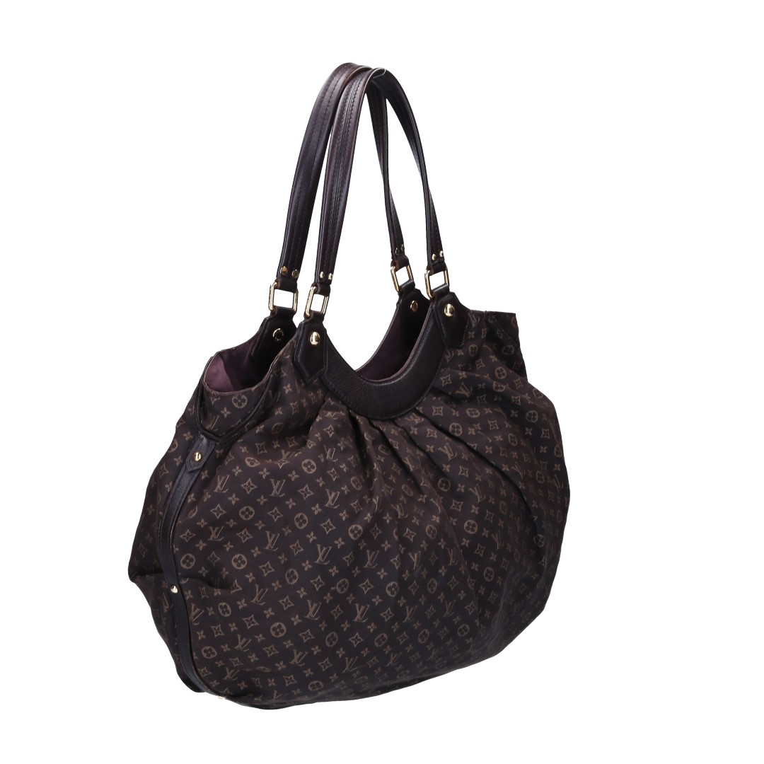 LOUIS VUITTON FANTAISIE HANDTASCHE AUS MONOGRAM IDYLLE CANVAS IN FUSAIN (M40408)