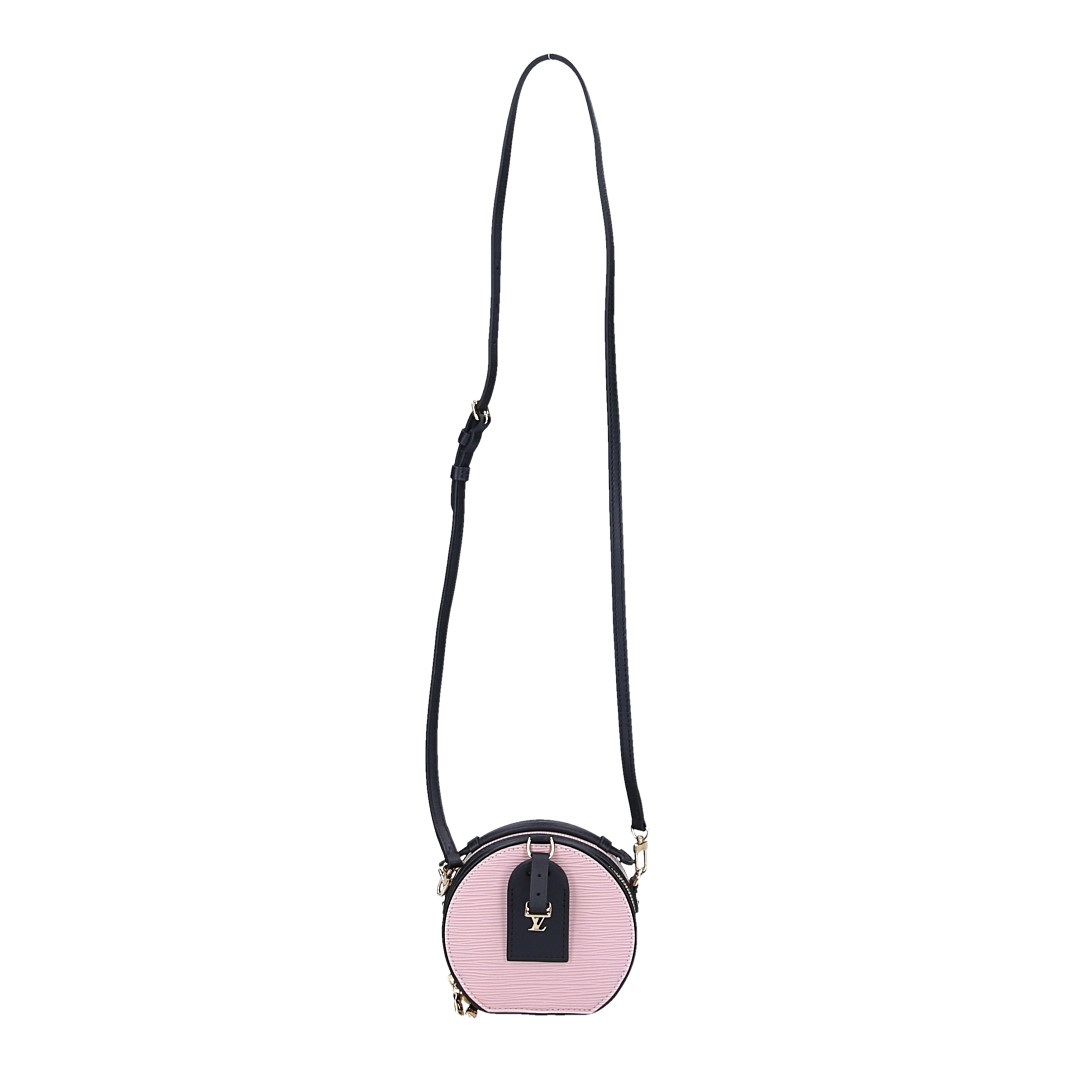 LOUIS VUITTON MINI BOÎTE CHAPEAU HANDTASCHE AUS EPI LEDER IN ROSE BALLERINE (R96000)
