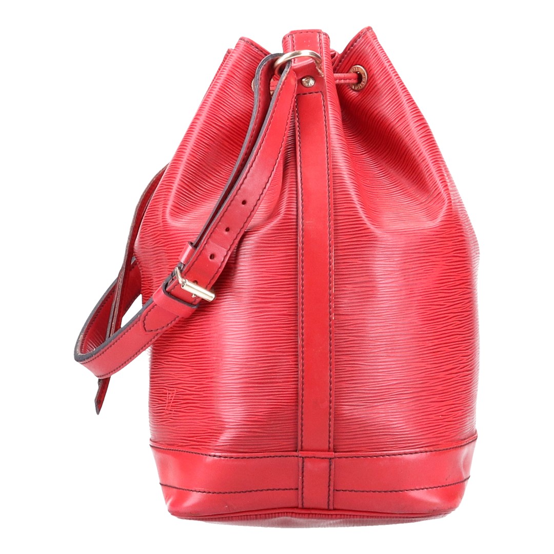 LOUIS VUITTON NOE GM SCHULTERTASCHE AUS EPI LEDER IN CASTILLIAN ROT