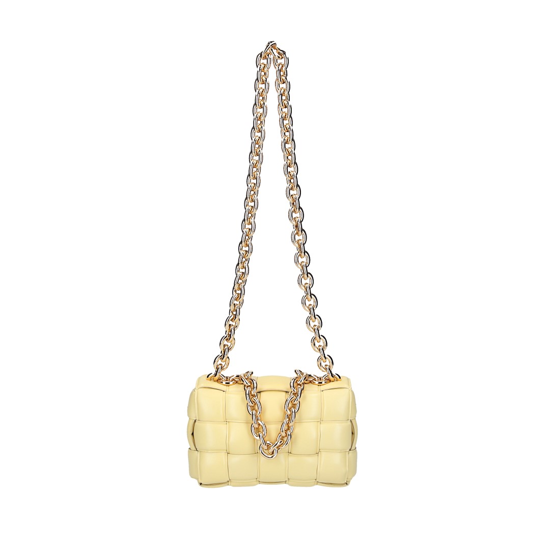 BOTTEGA VENETA CHAIN CASSETTE HANDTASCHE AUS NAPPA LEDER