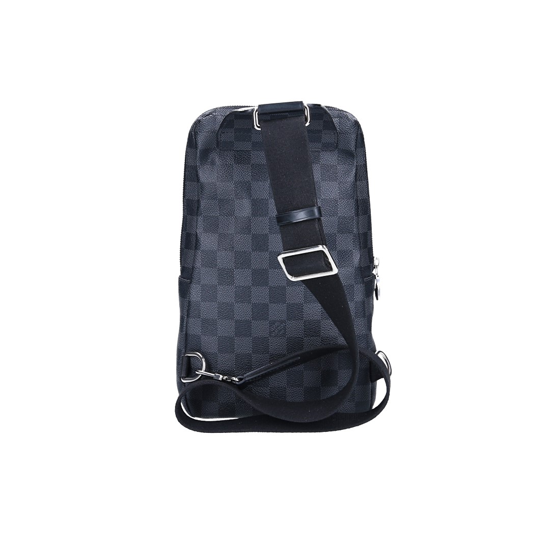 LOUIS VUITTON AVENUE SLING BAG RUCKSACK, SCHULTERTASCHE AUS DAMIER GRAPHITE CANVAS (N41719)