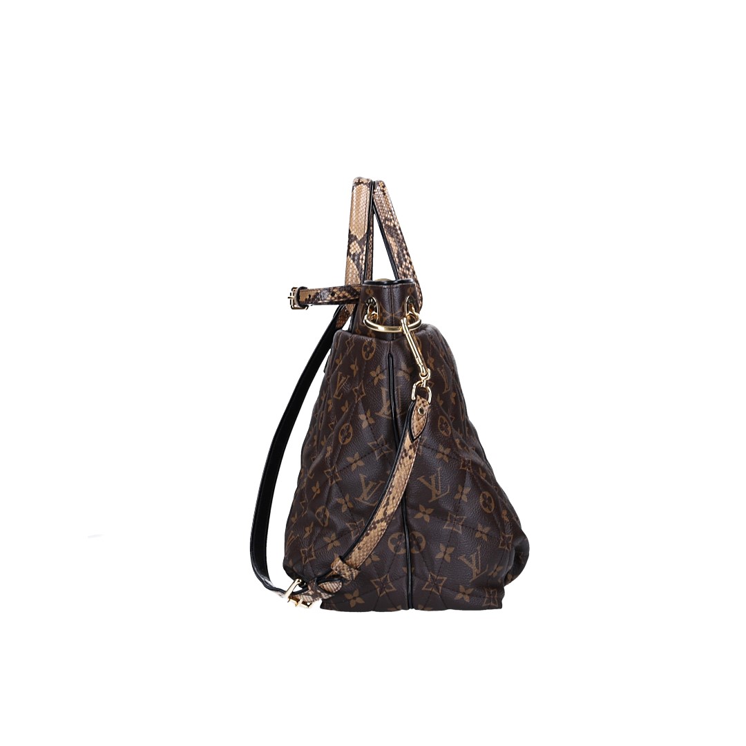 48908_Louis-Vuitton_Henkeltasche_Damier_2D_0004 LOUIS VUITTON TOTE GM HANDTASCHEN AUS MONOGRAM ETOILE CANVAS IN MIEL (S52071)