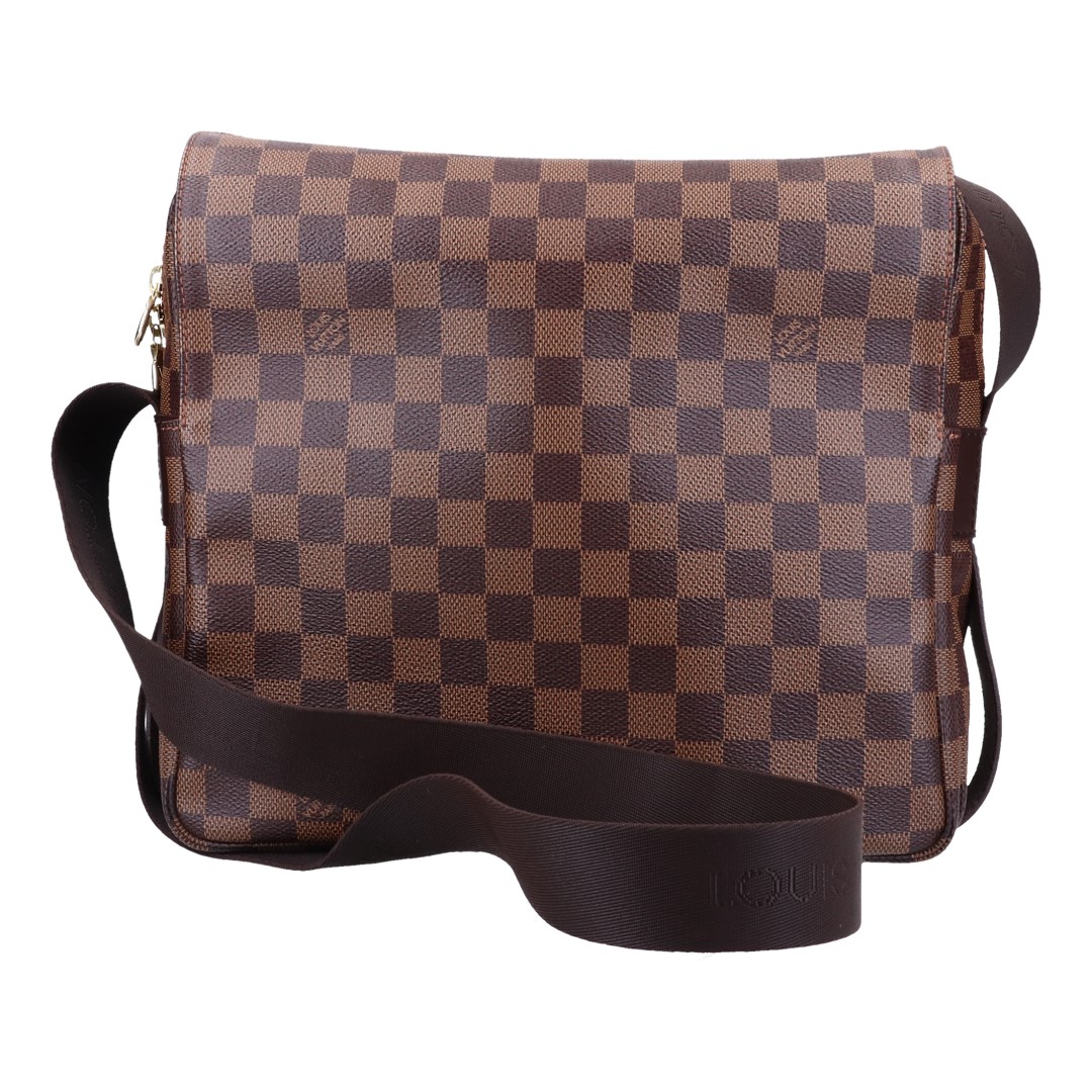 LOUIS VUITTON NAVIGLIO UMHÄNGETASCHE AUS DAMIER EBENE CANVAS (N45255)