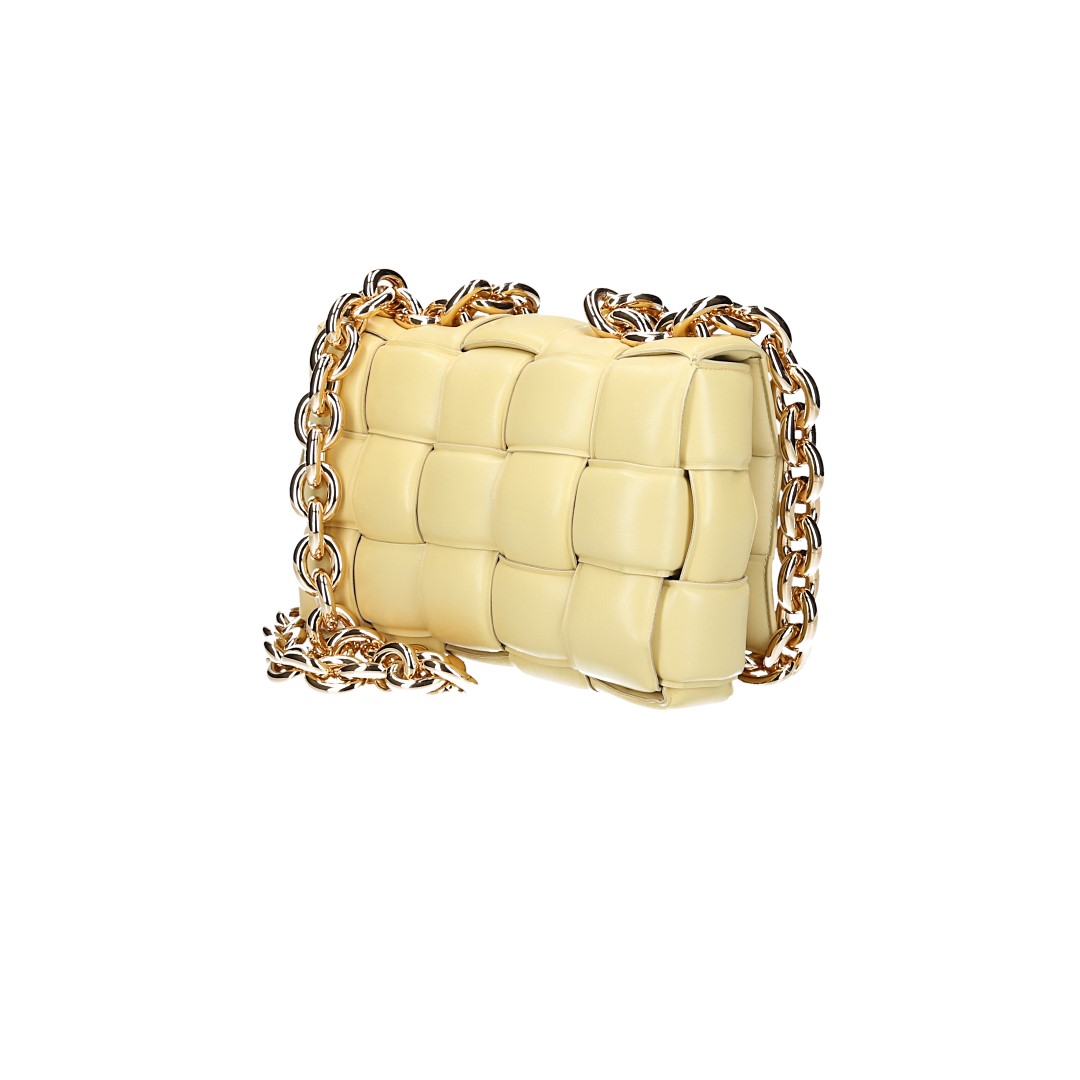 BOTTEGA VENETA CHAIN CASSETTE HANDTASCHE AUS NAPPA LEDER