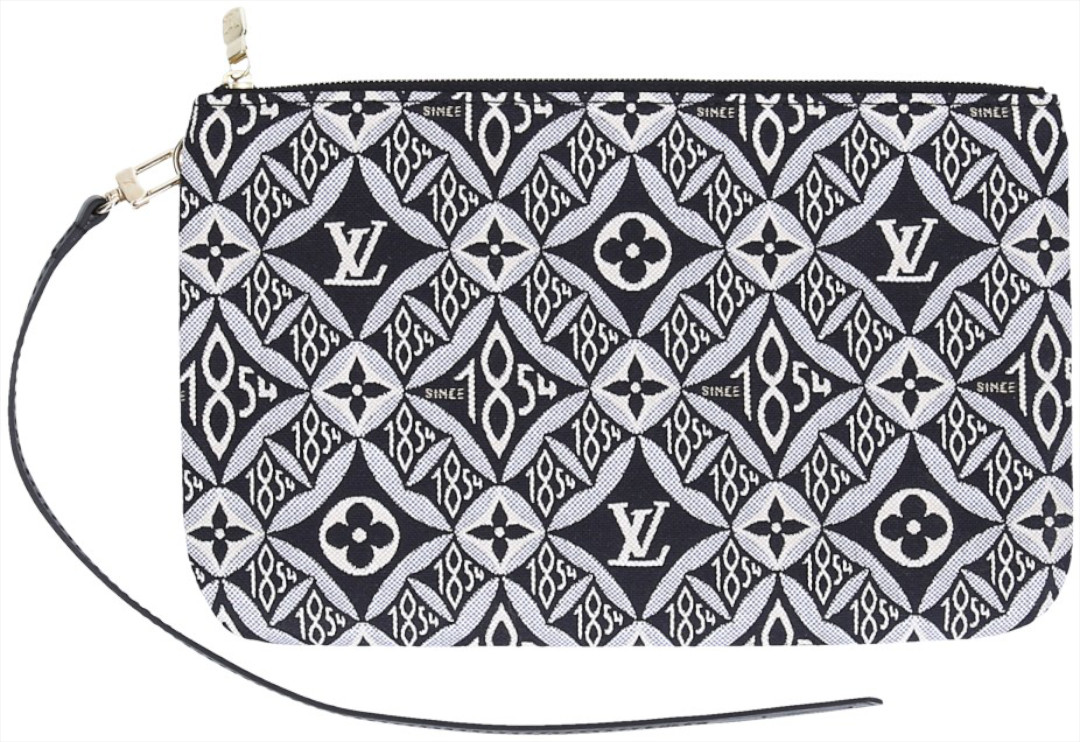 47384_-_2D_0008 LOUIS VUITTON POCHETTE AUS NEVERFULL AUS MONOGRAM 1854 JAQUARD GEWEBE