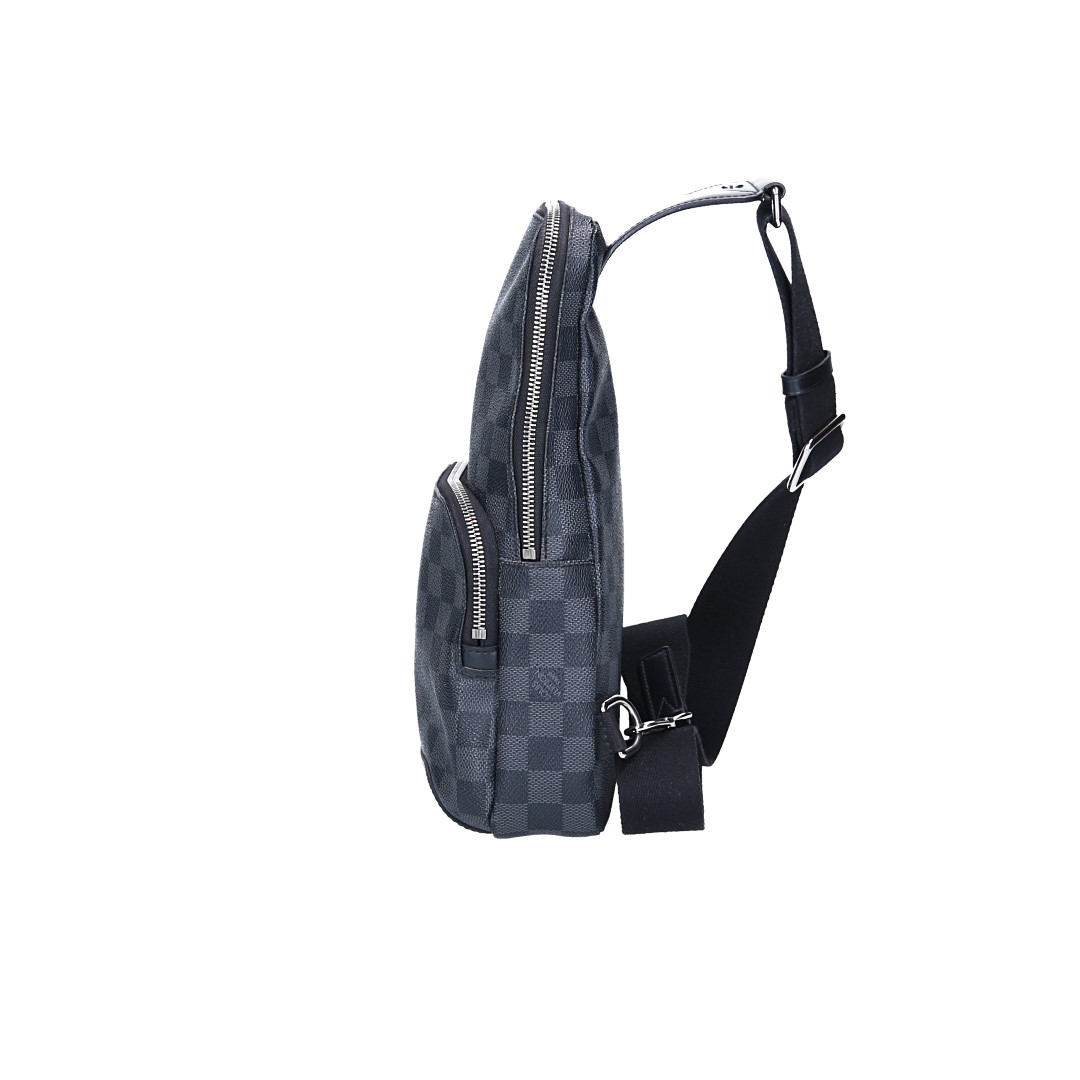 LOUIS VUITTON AVENUE SLING BAG RUCKSACK, SCHULTERTASCHE AUS DAMIER GRAPHITE CANVAS (N41719)