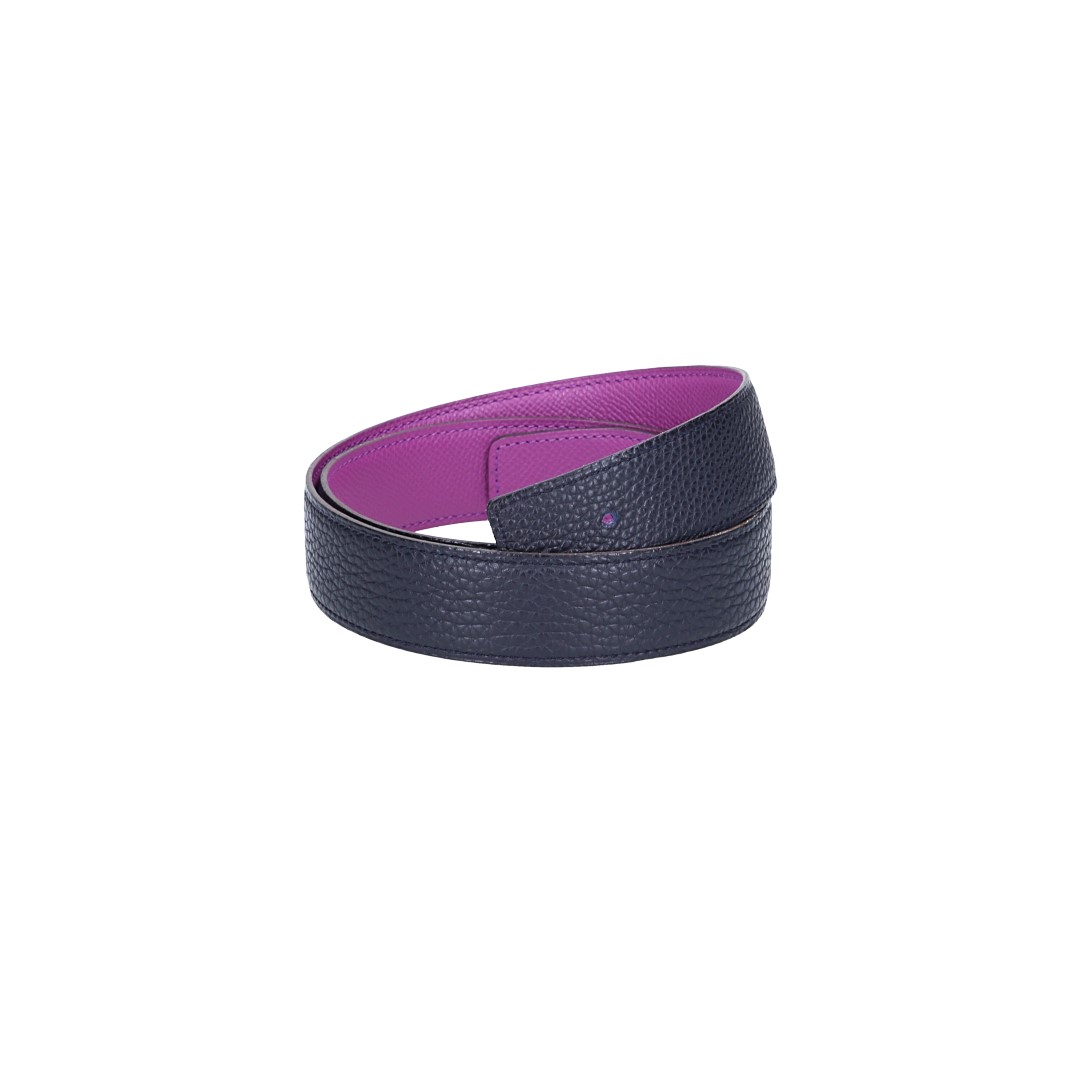 HERMÈS REVERSIBLE BELT 38 MM MADE OF LEATHER SIZE 90