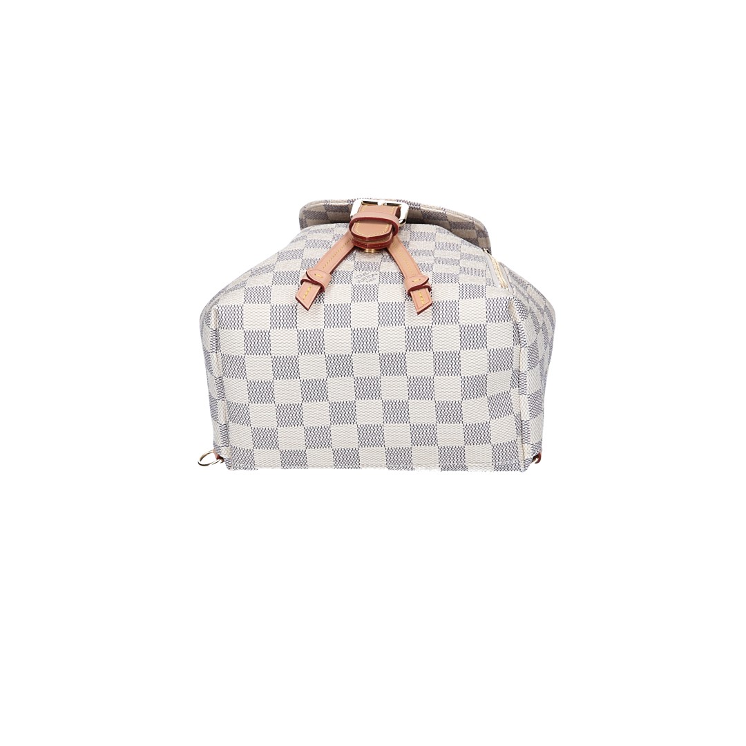 LOUIS VUITTON SPERONE BB RUCKSACK AUS DAMIER AZUR CANVAS (N44026)