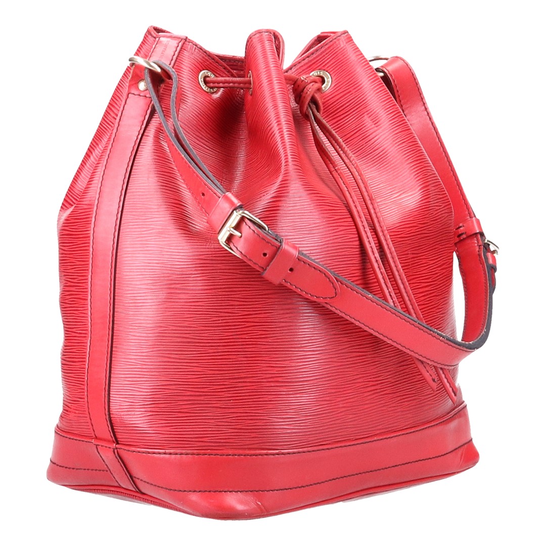 LOUIS VUITTON NOE GM SCHULTERTASCHE AUS EPI LEDER IN CASTILLIAN ROT