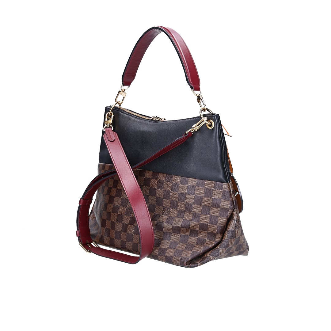 LOUIS VUITTON MAIDA HOBO HANDTASCHE AUS DAMIER EBENE CANVAS (N40369)