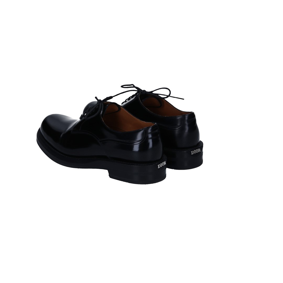 Christian Dior Velvet Loafers in Dark Blue Size 38.5