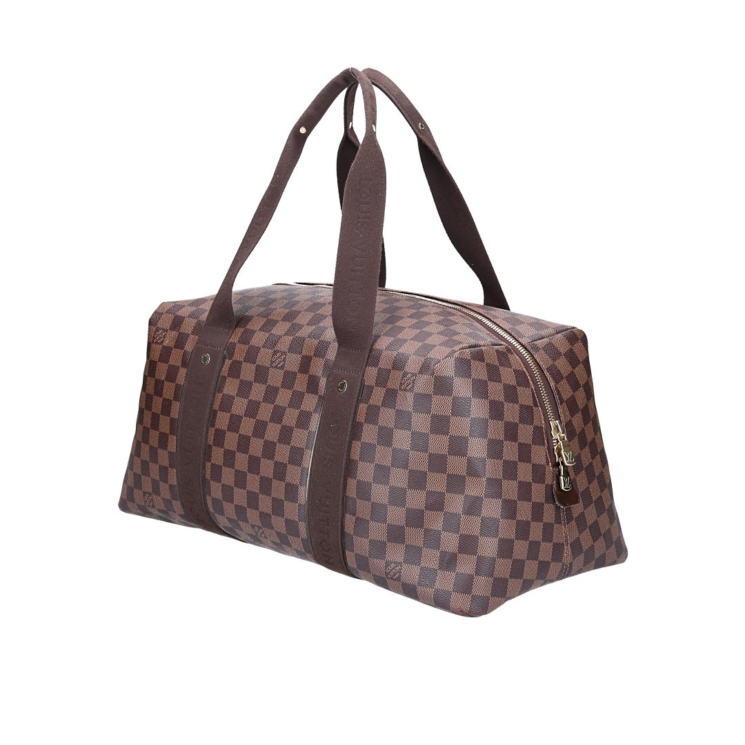 49962-LouisVuitton-Beaubourg-DAmier_2D_0006 LOUIS VUITTON BEAUBOURG MM REISETASCHE AUS DAMIER EBENE CANVAS (N41138)