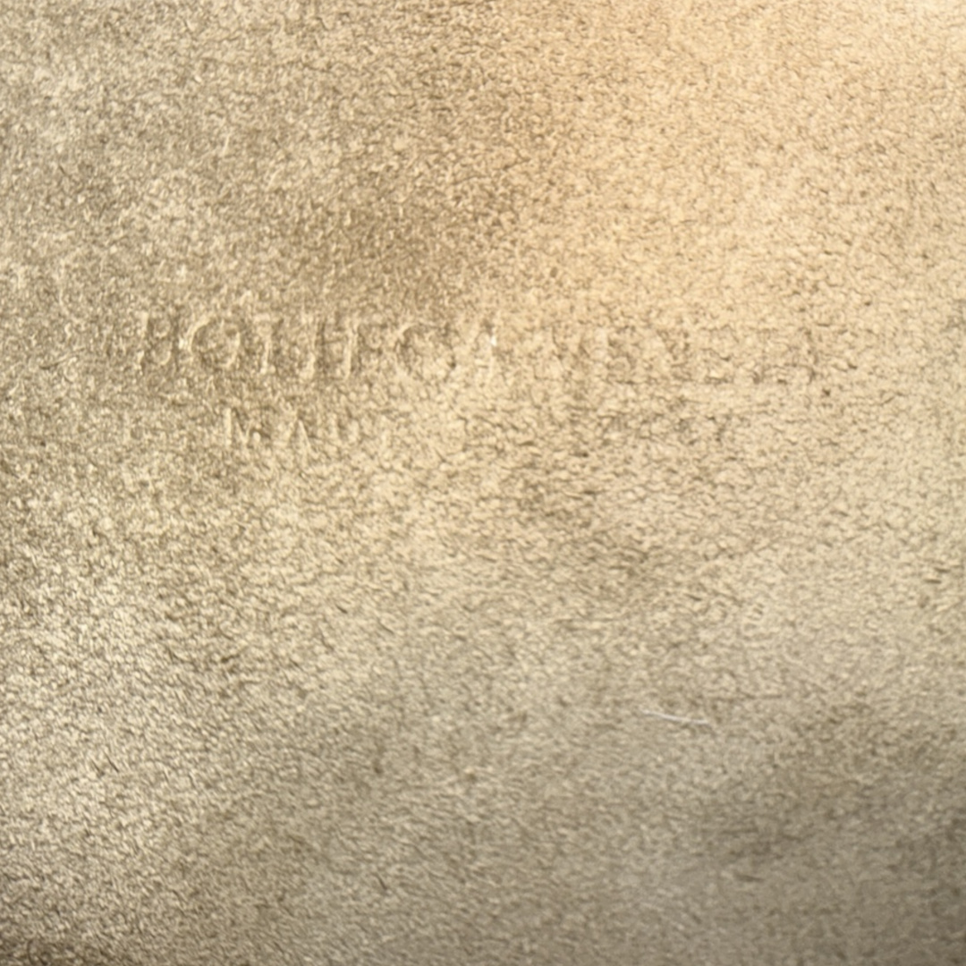 BOTTEGA VENETA KLEINE NORTH-SOUTH HANDTASCHE AUS INTRECCIATO KALBSLEDER IN TRAVERTINE