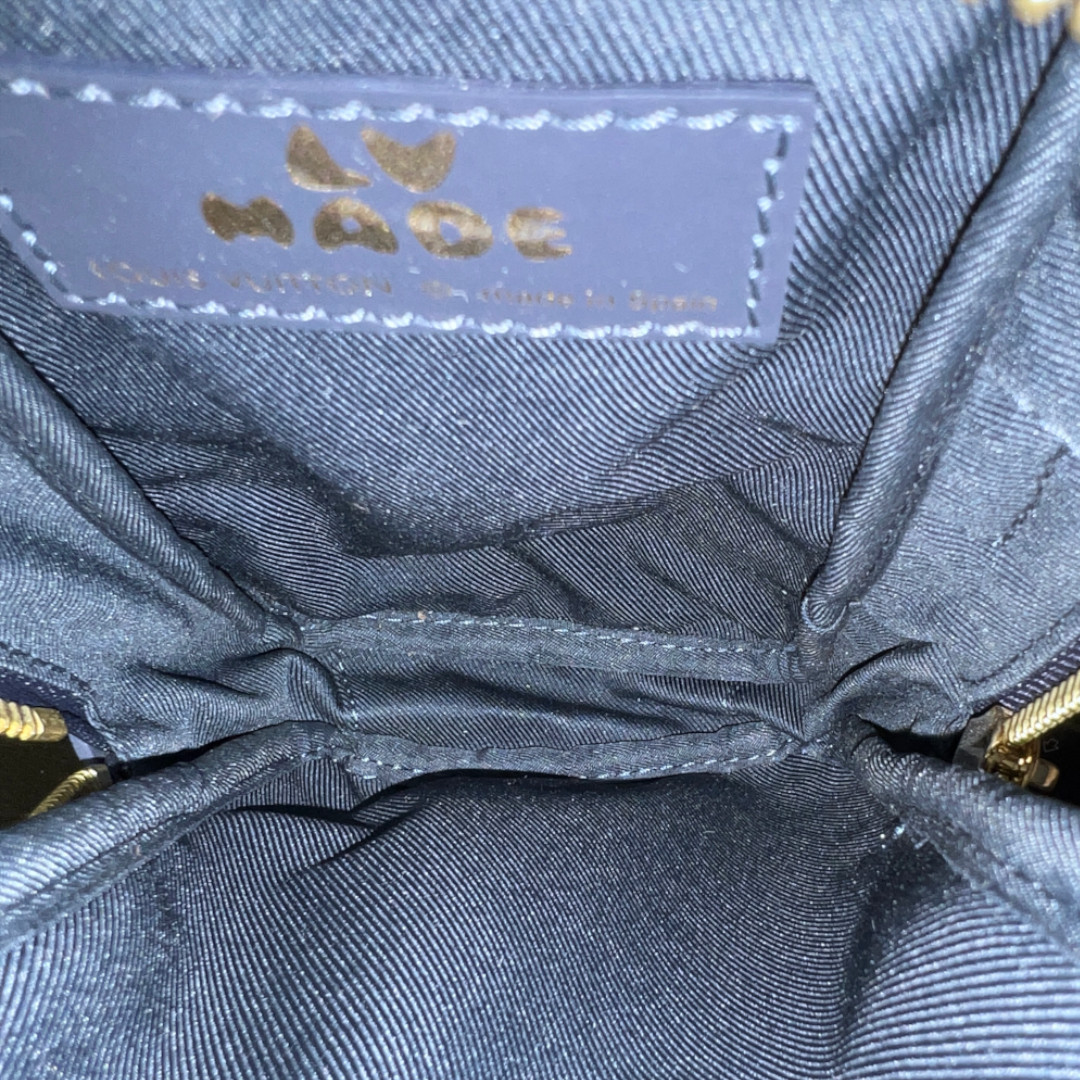 47855_Louis-Vuitton_Umh-ngetasch_2D_0018 LOUIS VUITTON FLAP DOUBLE PHONE POUCH UMHÄNGETASCHE AUS MONOGRAM DENIM & TAURILLON LEDER (M81060)