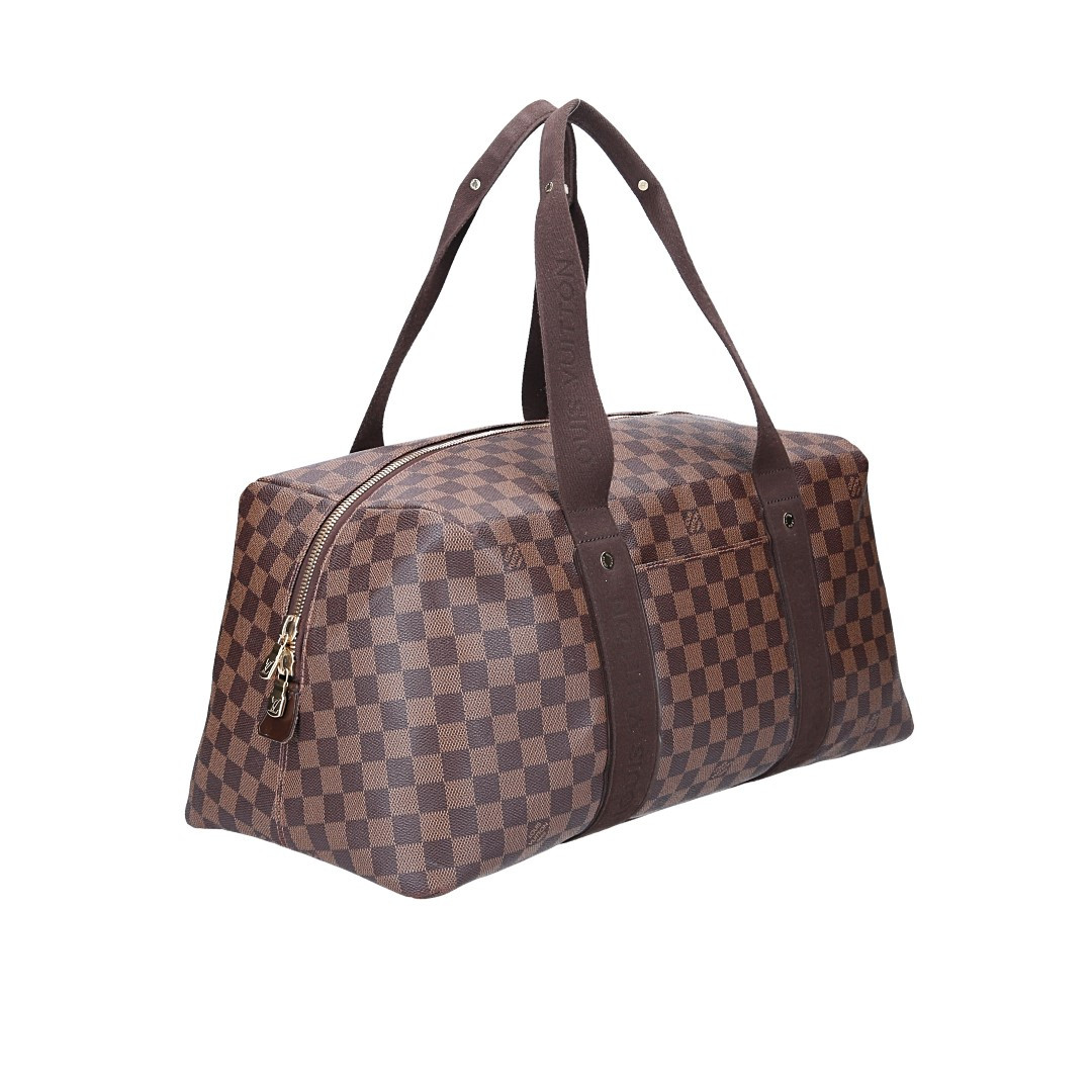 49962-LouisVuitton-Beaubourg-DAmier_2D_0008 LOUIS VUITTON BEAUBOURG MM REISETASCHE AUS DAMIER EBENE CANVAS (N41138)