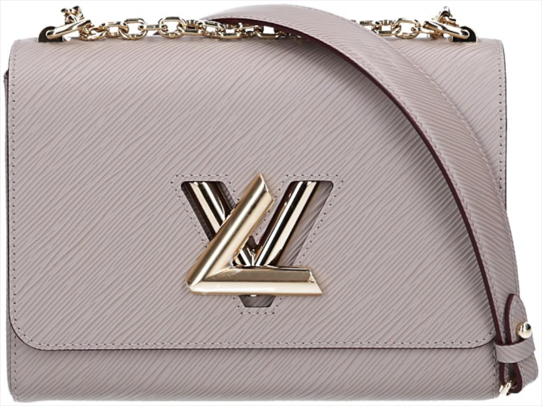 LOUIS VUITTON TWIST MM HANDTASCHE AUS EPI LEDER IN GALET (M53754)