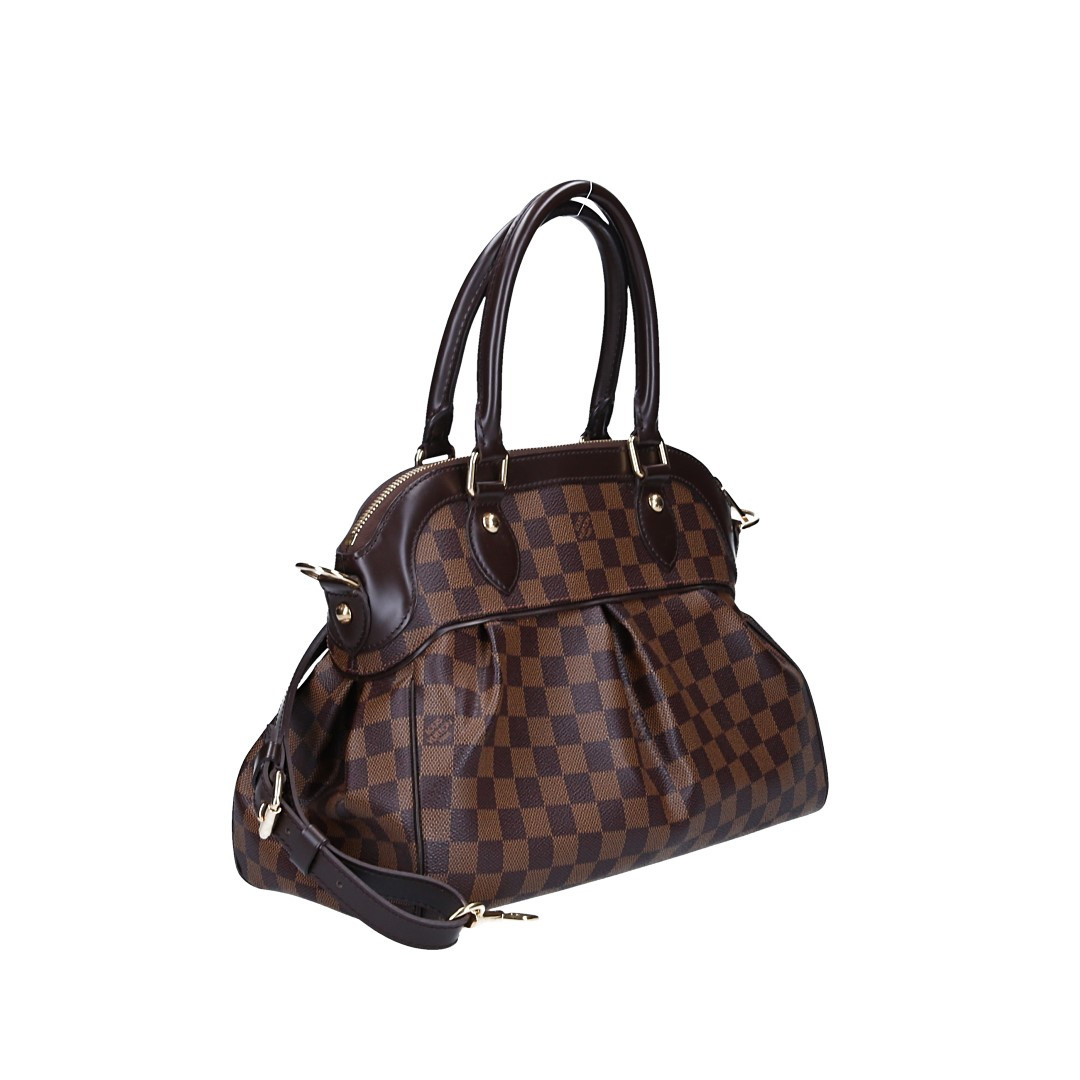LOUIS VUITTON TREVI PM HANDTASCHE AUS DAMIER EBENE CANVAS (N51997)