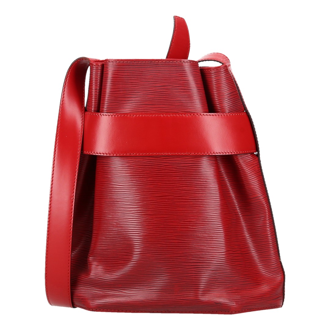 LOUIS VUITTON SAC D`ÉPAULE SCHULTERTASCHE AUS EPI LEDER IN CASTILLIAN ROT (M80207)