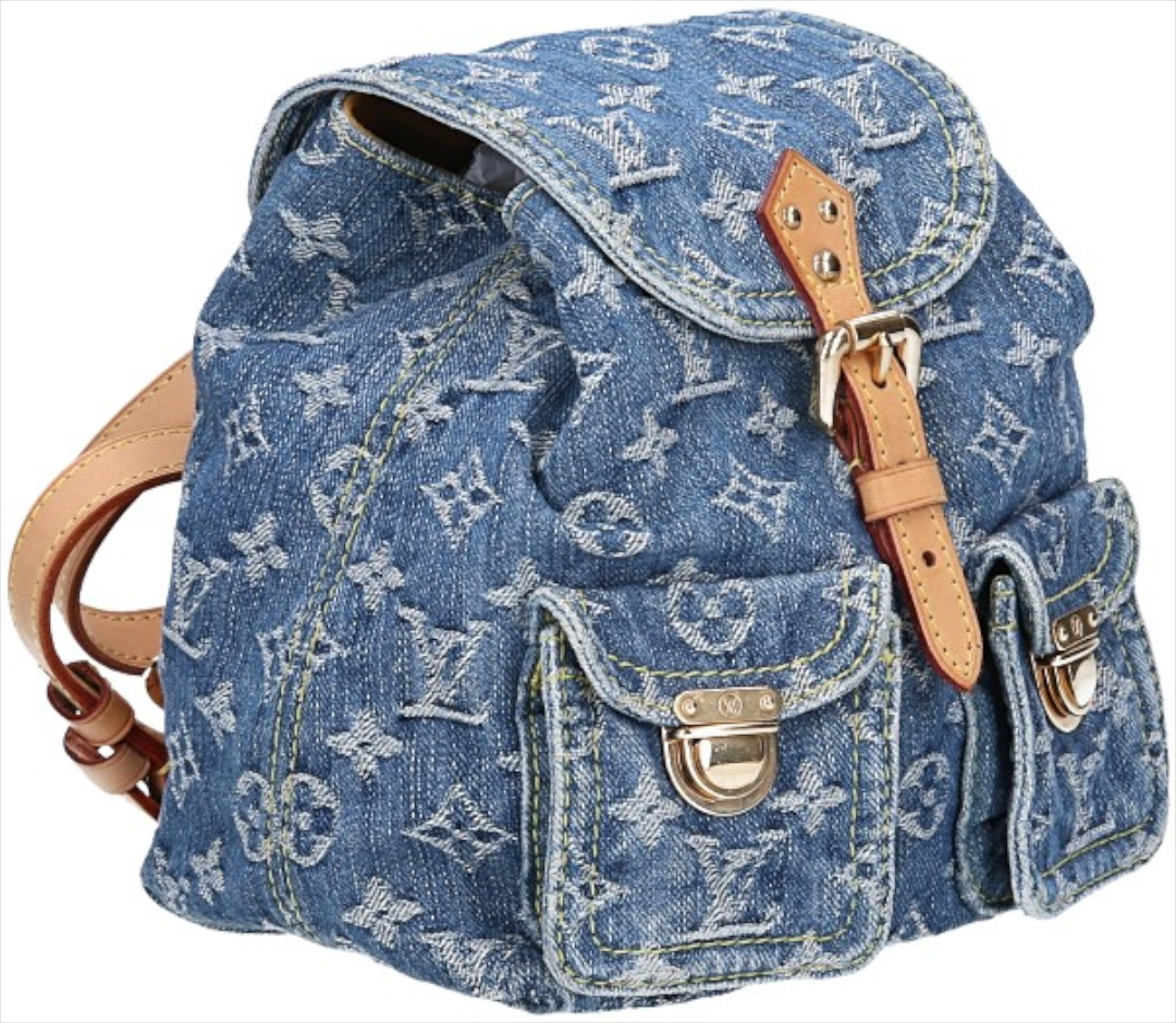 LOUIS VUITTON SAC À DOS PM RUCKSACK AUS MONOGRAM DENIM (M95057)